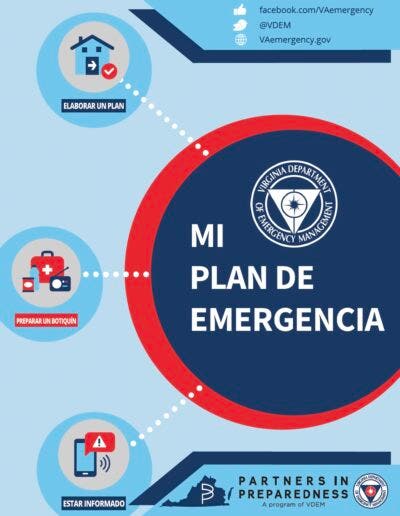 My Emergency Plan (Spanish)