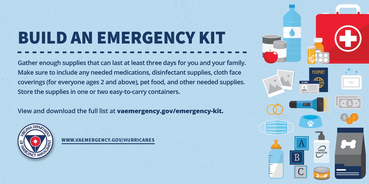 Preparing for an Emergency: Make a Family Emergency Kit, VCE Publications